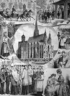 Whitsun week in Vienna, Austria