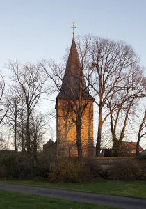 Wichterich near Zulpich, village church from the west<br> Wichterich near Z?lpich