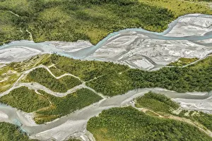 The widely branching arms of river Jostedalsola