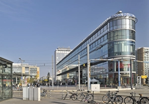 Wiener Platz square, Dresden, Saxony