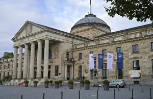 Wiesbaden Casino, spa hotel, Kurhausplatz