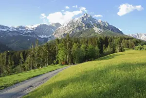 Wilder Kaiser mountains in the alps of Austria