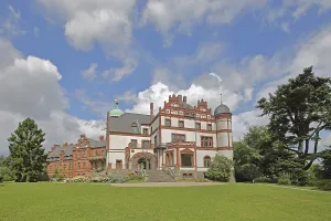 Wiligrad Castle built in 1898 on Lake Schwerin