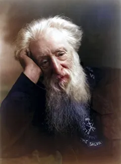 William Booth 1829 to 1912 British Methodist minister preacher