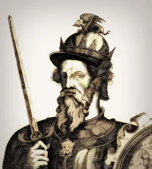 William I, ca. 1028, 1087, known as William the Conqueror