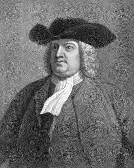 William Penn, 1644 - 1718, founder of the colony of Pennsylvania