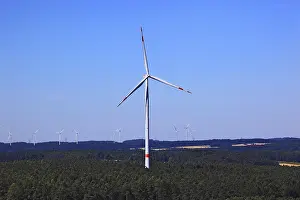 Wind generators in the landscape
