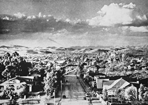 Windhoek in 1930, capital of German Southwest