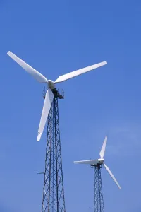 Windmill farm power generation