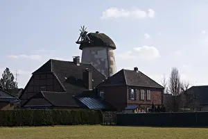 Windmill without sails in Westkirchen