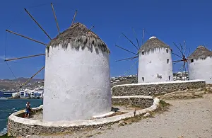 Windmills (Kato Milli), Horta, Mykonos