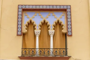 Window from the era of Moorish Spain in Calle C