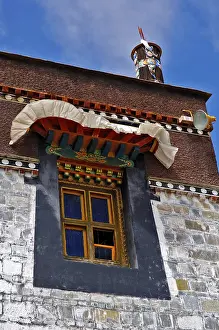 Window, Jamkhang Chenmo monastery