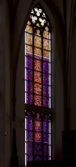 Category Historic EN Prints: Window by Karl-Martin Hartmann in the choir N-II