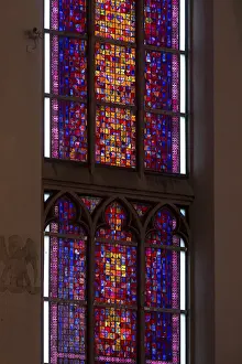 Category Historic EN Prints: Window by Karl-Martin Hartmann in the choir N-II
