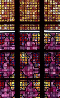 Category Historic EN Prints: Window by Karl-Martin Hartmann in the choir S-II