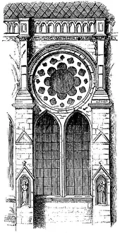 Window of Notre-Dame Cathedral of Chartres