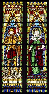 Window on the south side of the choir