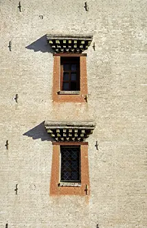 Windows Gandan Monastery Ulaan-Baatar Mongolia