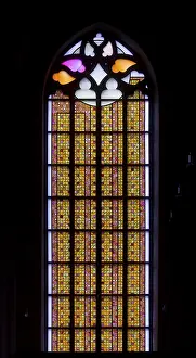 Category Historic EN Prints: Windows by Karl-Martin Hartmann on the west side N-X (Jakobusfenster)