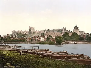 Windsor, Blick auf das Schloss vom Fluss aus