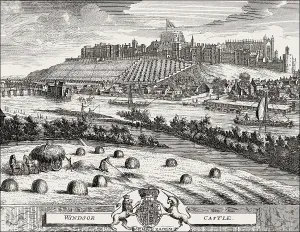 Windsor Castle, 1727, royal residence at Windsor