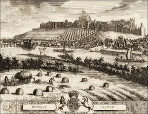 Windsor Castle, 1727, royal residence at Windsor