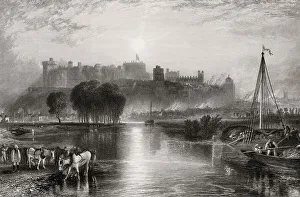 Windsor Castle, 1831, royal residence at Windsor