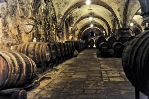 Wine cellar in Eberbach Monastery