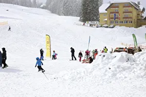 Winter has made a comeback in the Black Forest