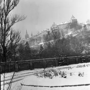 Winter in the CSSR, Prague and surroundings on 28