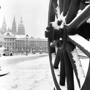 Winter in the CSSR, Prague and surroundings on 28