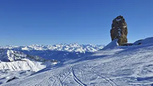 Winter day on the Glacier De Diablerets