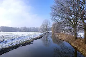 Winter on the Dinkel near Nienborg