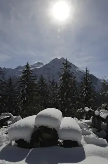Winter in Hochkrimml, winter, sun