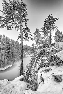 Winter landscape, Gallivare