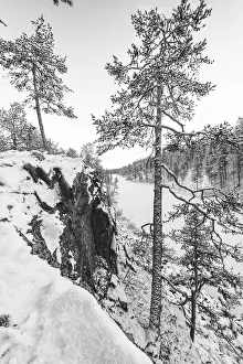 Winter landscape, Gallivare