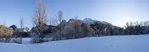 Winter landscape, Gesause mountains