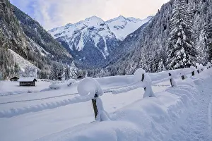 Winter landscape in Koetschachtal