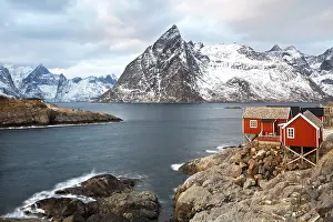 Winter landscape near Reine, Lofoten