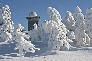 Winter on Mt Brocken in the Harz