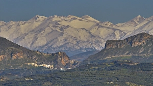 Winter, promontory, village, olive groves
