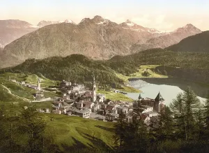 Winter sports resort St. Moritz