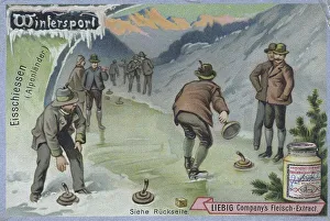 Winter sports series, curling, Alpine countries