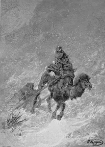 Winter on the Steppe of Turkmenistan