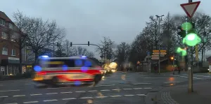 Wiping effect on ambulance, rescue operation