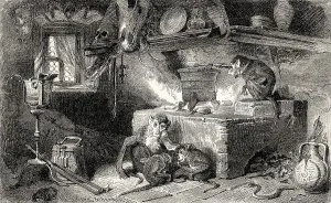 Witches Kitchen, first part of the tragic play Faust by Johann Wolfgang von Goethe