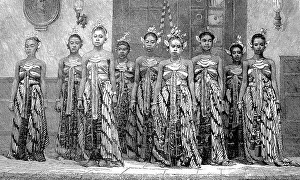 The Wives of a Prince of Java in 1880