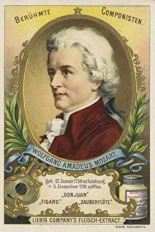 Wolfgang Amadeus Mozart (27 January 1756 - 5 December 1791)