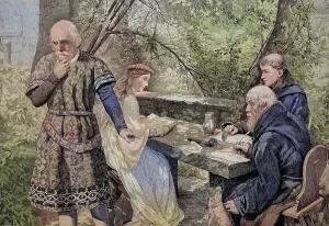 Wolfram von Eschenbach was a German knight and poet